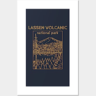 Lassen Volcanic National Park California Posters and Art